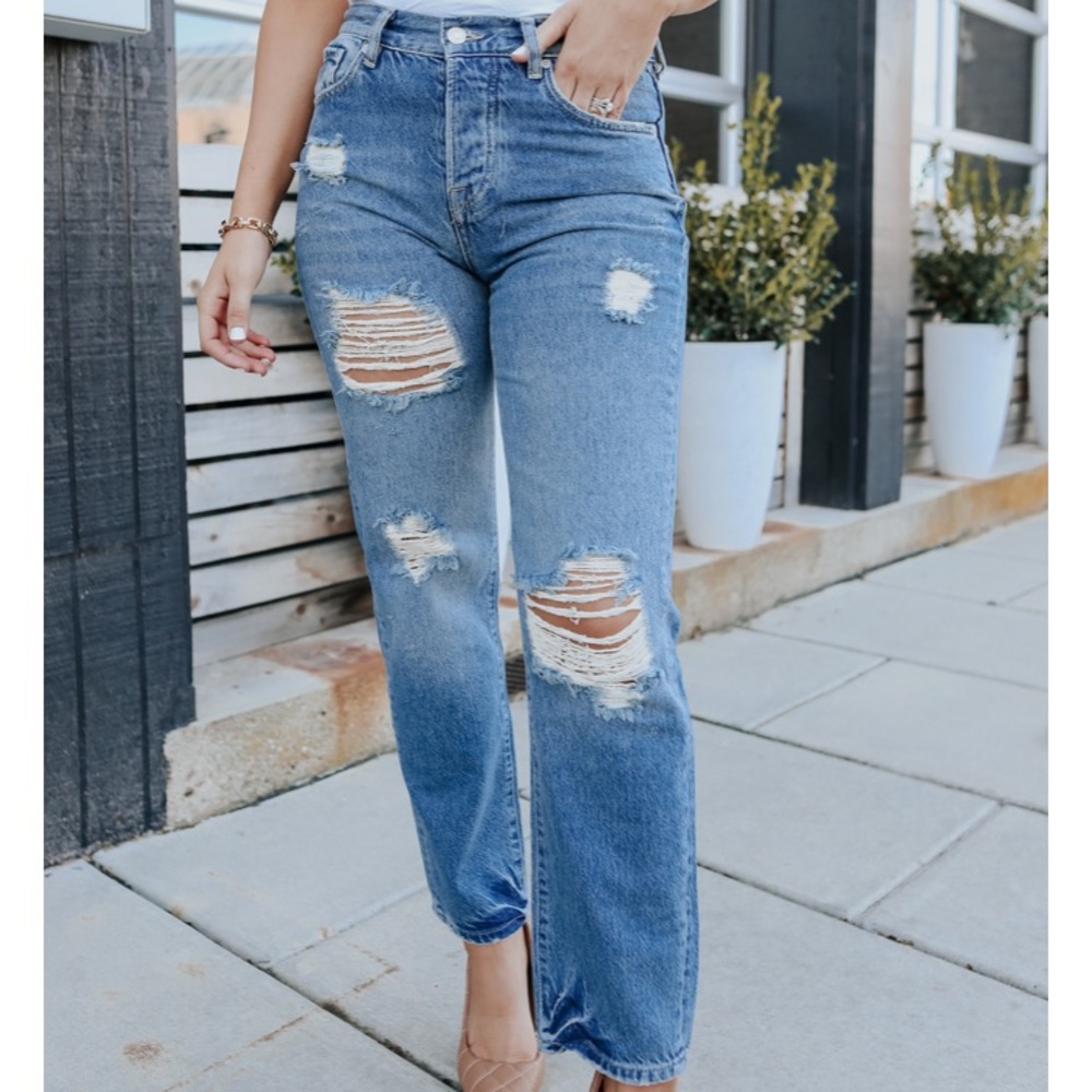 Free People Boyfriend Jeans